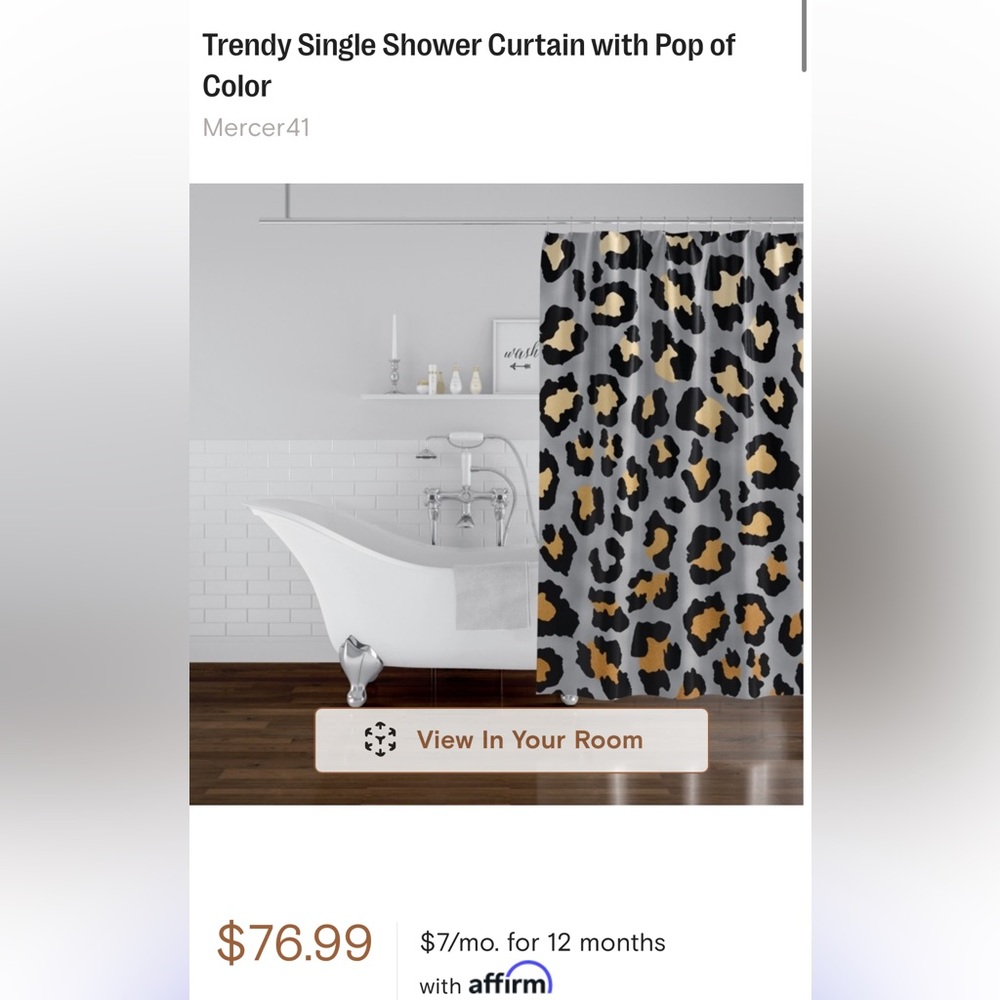 Abstract Black and Gold Scarf